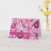 Für Mutter am Muttertag Bilder malen Karte (Gelbe Blume)