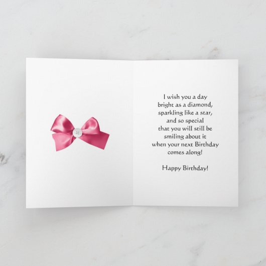 Für Mutter, Kunsthandwerkskarte Karte (Innenseite)