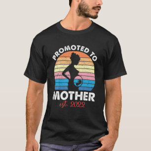 Für Mutter Ostsee 2022 Vintager Präganancy T-Shirt