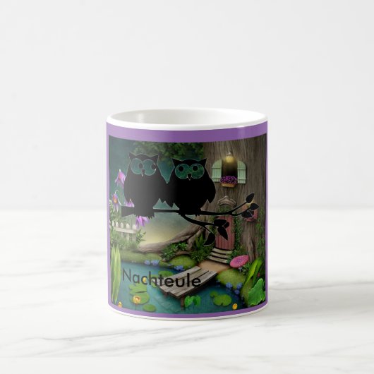 Für Nachteulen Kaffeetasse (Mittel)