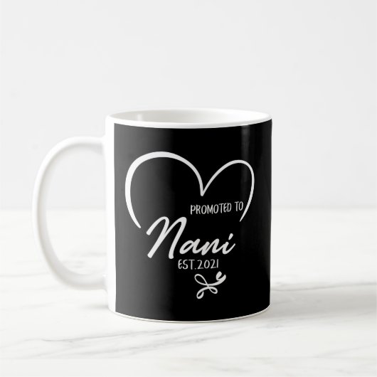 Für Nani Est 2021 New Nani bestimmt Kaffeetasse (Links)