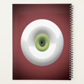 für Nerd mit extravagantem Text Planer (Rückseite)