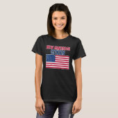 für neue amerikanische Bürger Neuer Amerikaner T-Shirt (Vorne ganz)