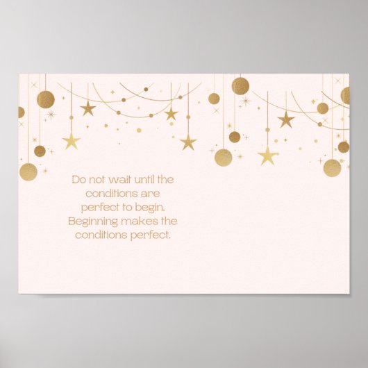 Für neue Anfänge Poster (Vorne)