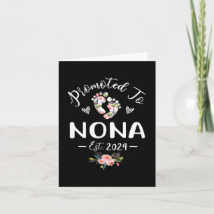 Für Nona Est 2024 Blumen Muttertag Karte