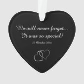 Für nur Marlene u. Barend Ornament (Rückseite)