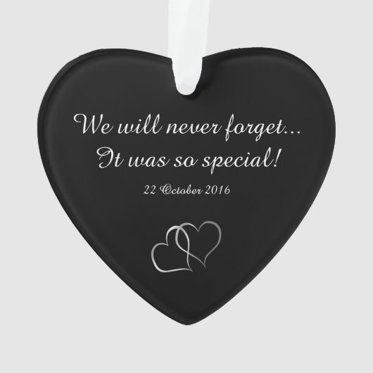 Für nur Marlene u. Barend Ornament (Rückseite)