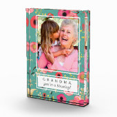 Für Oma am Muttertag. Custom Fotoblock (Rechts)