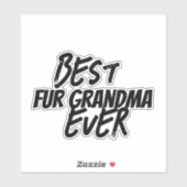 Fur Oma Aufkleber (Blatt)