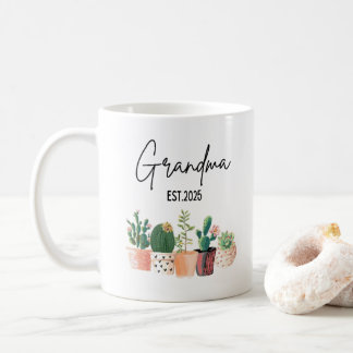 Für Oma Est 2025 Pflanze Mimi Gigi Gaga befördert Kaffeetasse