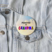 Für Oma, Pastel Clouds Design gefördert Button (Beispiel)