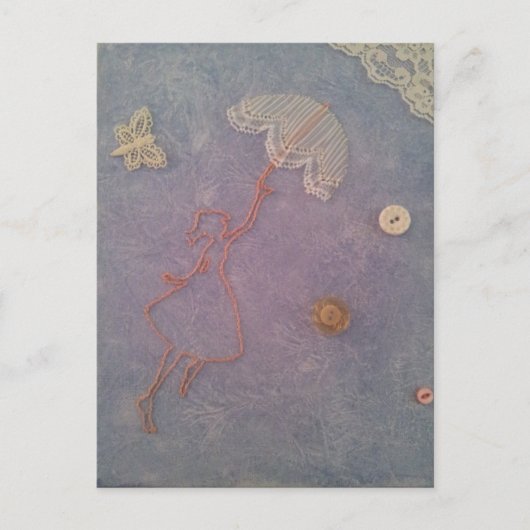 Für Oma Postkarte (Vorderseite)