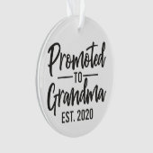 Für Oma - Schwangerschaftsankündigung - Ornament (Vorderseite)