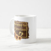 Für Oma-Sonnenblumen-Tasse Kaffeetasse (Vorderseite Links)