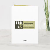 Für Onkel am Tag des Vaters Karte (Rückseite)