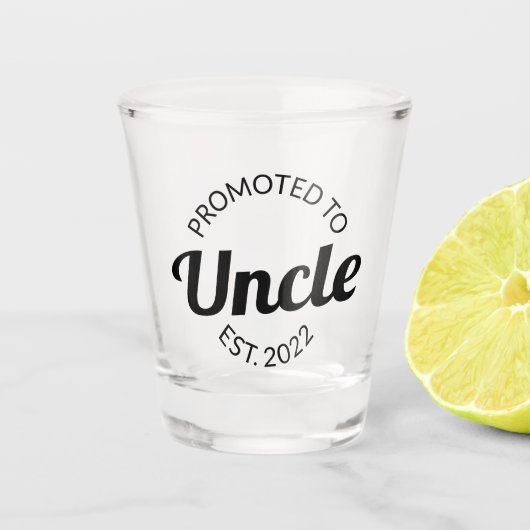 Für Onkel Est bestimmt. 2022 I Schnapsglas (Vorderseite)