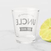 Für Onkel Est bestimmt. 2022 II Schnapsglas (Rückseite)