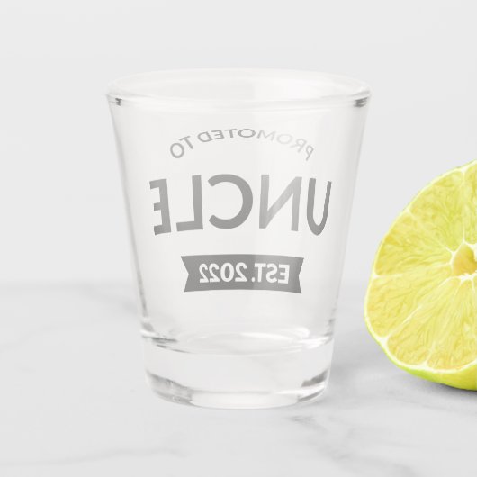 Für Onkel Est bestimmt. 2022 II Schnapsglas (Rückseite)