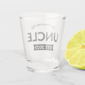 Für Onkel Est bestimmt. 2023 II Schnapsglas (Rückseite)