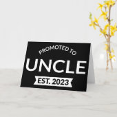 Für Onkel Est bestimmt. 2023 Karte (Gelbe Blume)