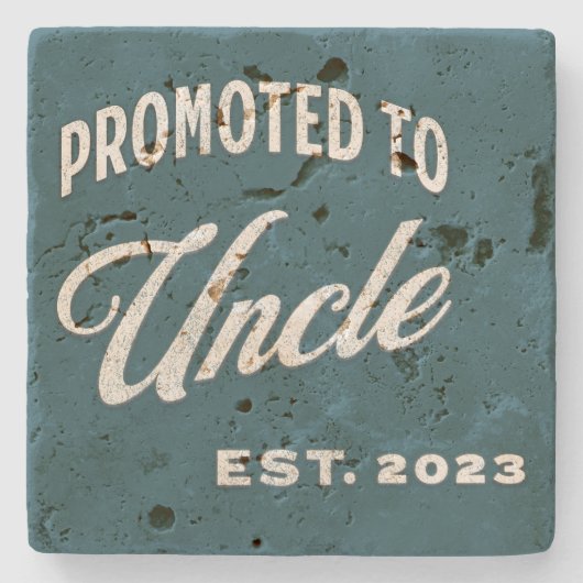 Für Onkel Est bestimmt. 2023 zum ersten Mal Onkel Steinuntersetzer (Vorderseite)