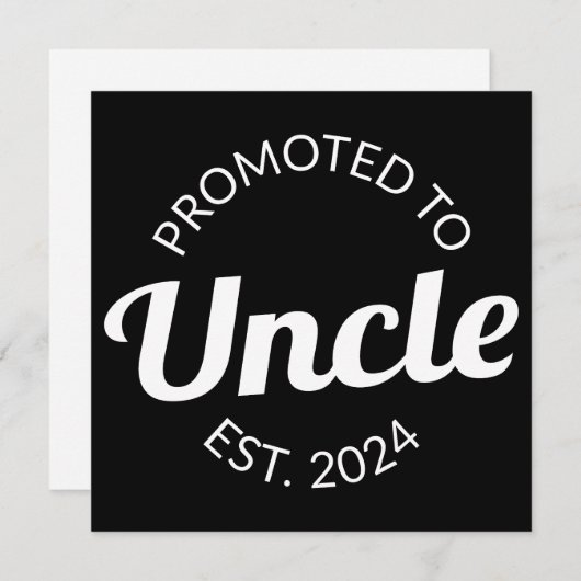 Für Onkel Est bestimmt. 2024 I Ankündigung (Vorne/Hinten)