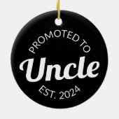 Für Onkel Est bestimmt. 2024 I Keramik Ornament (Hinten)