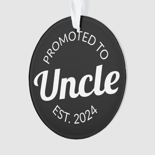 Für Onkel Est bestimmt. 2024 I Ornament (Vorderseite)