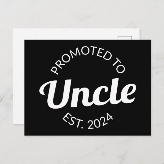 Für Onkel Est bestimmt. 2024 I Postkarte (Vorne/Hinten)