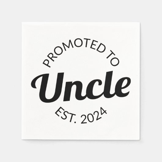 Für Onkel Est bestimmt. 2024 I Serviette (Vorderseite)