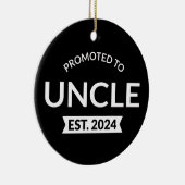 Für Onkel Est bestimmt. 2024 Keramik Ornament (Rechts)