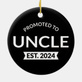 Für Onkel Est bestimmt. 2024 Keramik Ornament (Hinten)