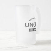 Für Onkel Est bestimmt. 2024 Mattglas Bierglas (VorderseiteRechts)