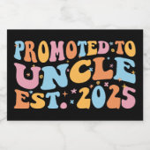 Für Onkel Est bestimmt. 2025 III Lebensmitteletikett (Einzelnes Label)