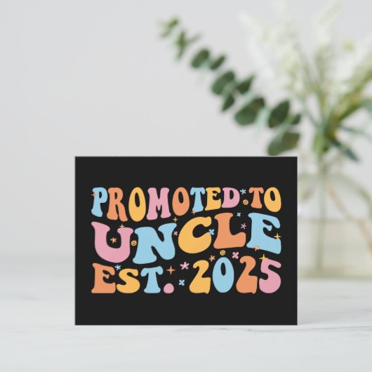 Für Onkel Est bestimmt. 2025 III Postkarte (Stehend Vorderseite)