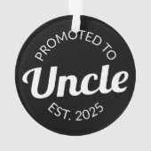 Für Onkel Est bestimmt. 2025 Ornament (Rückseite)