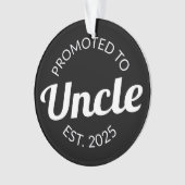 Für Onkel Est bestimmt. 2025 Ornament (Vorderseite)