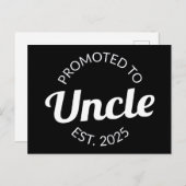 Für Onkel Est bestimmt. 2025 Postkarte (Vorne/Hinten)