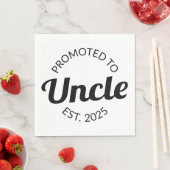 Für Onkel Est bestimmt. 2025 Serviette (Beispiel)