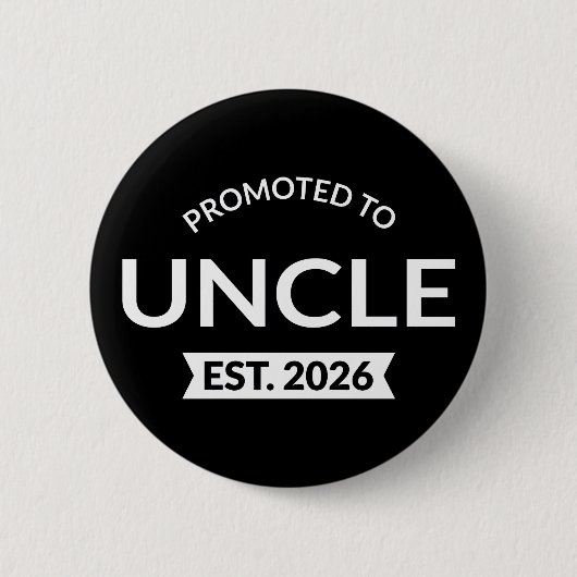 Für Onkel Est bestimmt. 2026 Button (Vorderseite)