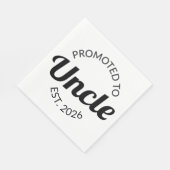 Für Onkel Est bestimmt. 2026 Serviette (Ecke)