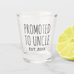 Für Onkel   Neues Baby-Geschenkglas Schnapsglas