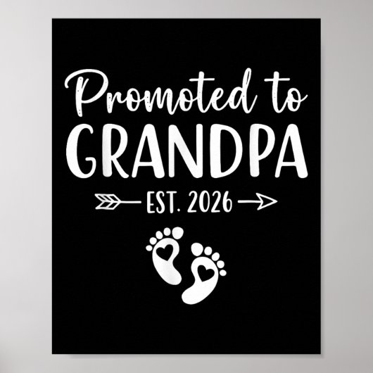 Für Opa 2026 bestimmt Poster (Vorne)
