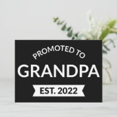 Für Opa Est bestimmt. 2022 Einladung (Stehend Vorderseite)