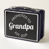 Für Opa Est bestimmt. 2024 I Metall Brotdose (Rückseite)