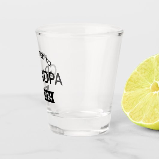 Für Opa Est bestimmt. 2024 Schnapsglas (Rechts)