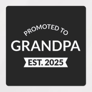 Für Opa Est bestimmt. 2025 Etiketten