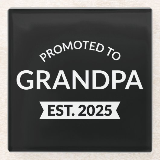 Für Opa Est bestimmt. 2025 Glasuntersetzer (Vorderseite)