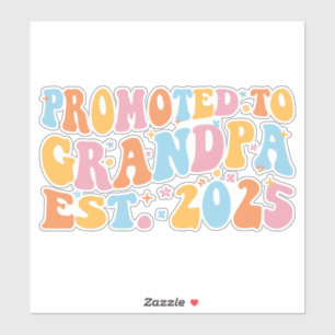 Für Opa Est bestimmt. 2025 III Aufkleber