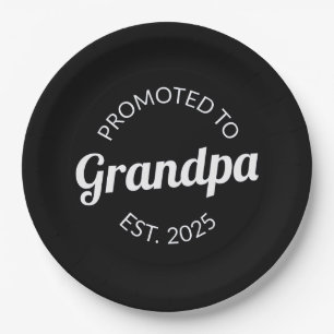 Für Opa Est bestimmt. 2025 Pappteller